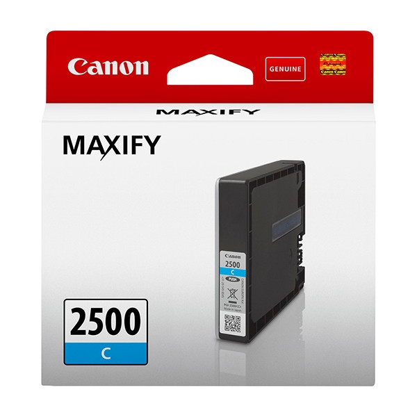 Canon PGI-2500C cartucho de tinta cian (original) 9301B001 010290 - 1
