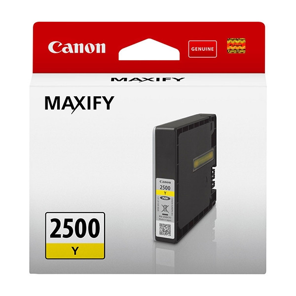 Canon PGI-2500Y cartucho de tinta amarillo (original) 9303B001 010294 - 1