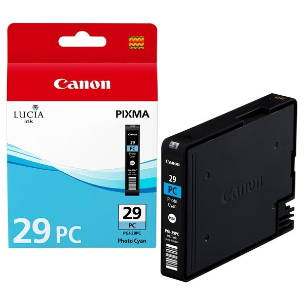 Canon PGI-29PC cartucho de tinta foto cian (original) 4876B001 018730 - 1
