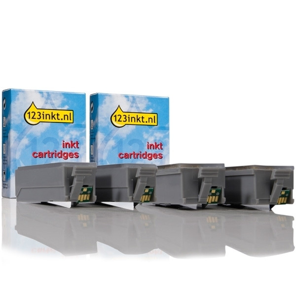 Canon PGI-35 + CLI-36 con chip (marca 123tinta) | Pack 2 negros + 2 colores 127122 - 1