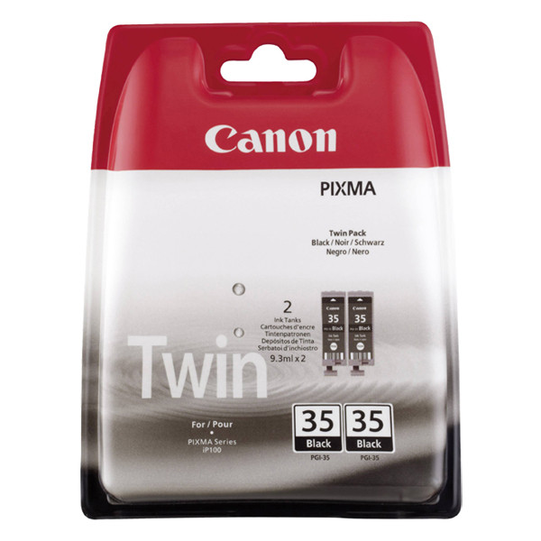 Canon PGI-35 Pack doble cartuchos de tinta (original) 1509B012 1509B029 651017 - 1