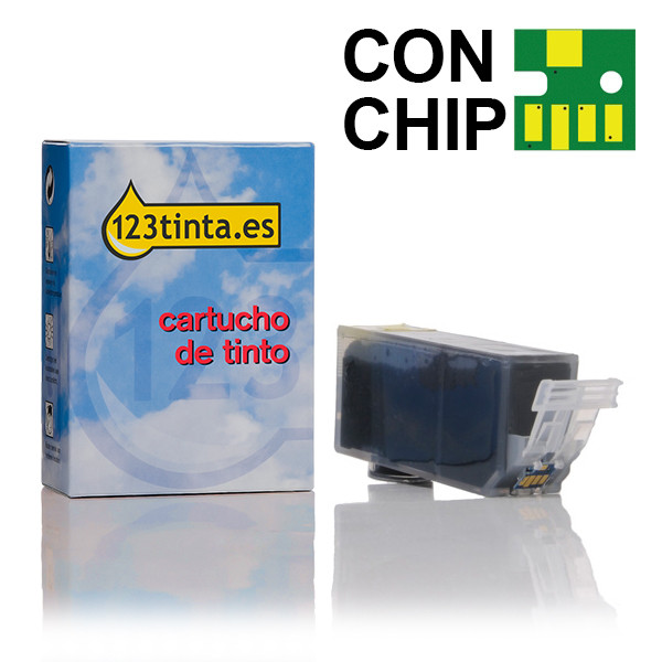 Canon PGI-520PGBK cartucho de tinta negro (marca 123tinta) 2932B001C 018450 - 1