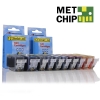 Canon PGI-520 PGBK + serie CLI-521 BK/C/M/Y con chip (marca 123tinta) | Pack 2 negros + 3 colores 127116 - 1