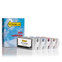 Canon PGI-525 PGBK + CLI-526 Pack ahorro BK/ C/M/Y (marca 123tinta) 4529B001C 4540B001C 4541B001C 4542B001C 4543B001C 120851