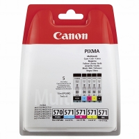 Canon PGI-570/ CLI-571 Pack ahorro PGBK/ BK/C/M/Y (original) 0372C004 0372C006 017264