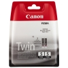 Canon PGI-5BK cartucho de tinta negro pack doble (original) 018106 - 1