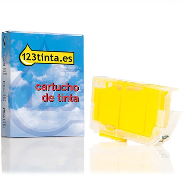 Canon PGI-72Y cartucho de tinta amarillo (marca 123tinta) 6406B001C 018817 - 1