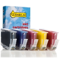 Canon PGI-72 cartuchos de tinta (marca 123tinta) | Pack negro + 4 colores 018847