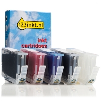Canon PGI-72 cartuchos de tinta (marca 123tinta) | Pack negro + 4 colores 018849