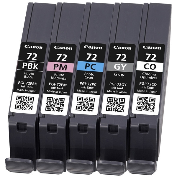 Canon PGI-72 multipack PBK/PM/PC/GY/CO (original) – imagen 2