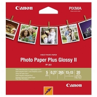 Canon PP-201 Papel foto Glossy Plus II | 265 gramos | 13 x 13 cm | 20 hojas 2311B060 150392