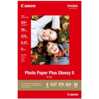 Canon PP-201 Papel foto Glossy Plus II | 275 gramos | A3+ | 20 hojas 150340