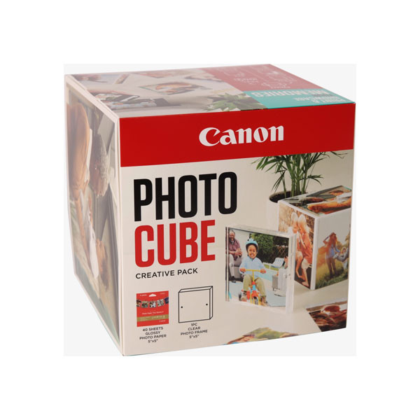 Canon PP-201 Photo Cube marco fotografico + papel foto 265g 20 hojas