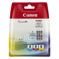 Canon Pack cartuchos CLI-8 3 colores (C/M/Y) 0621B029 018079