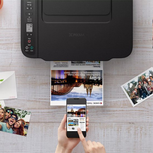 Canon Pixma TS3450 impresora de inyección de tinta all-in-one A4 con Wi-Fi (3 en 1) negra 4463C006 819166 - 6