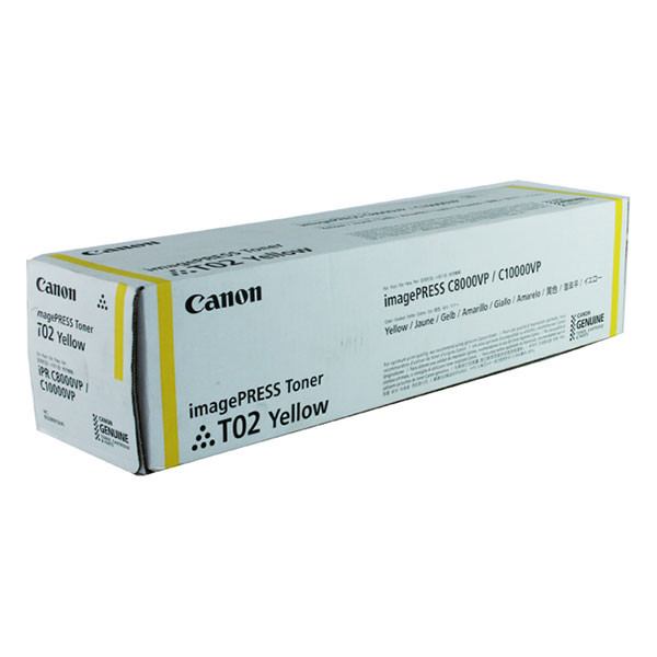 Canon T02 toner amarillo (original) 8532B001 070006 - 1