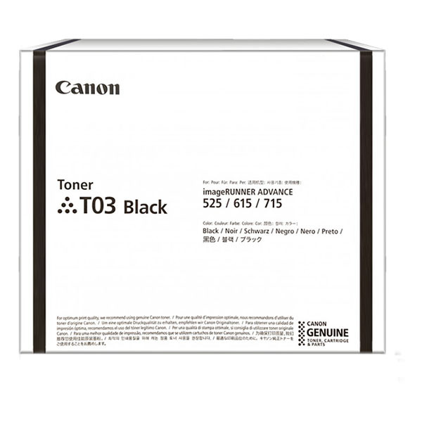 Canon T03 toner negro (original) 2725C001 070074 - 1