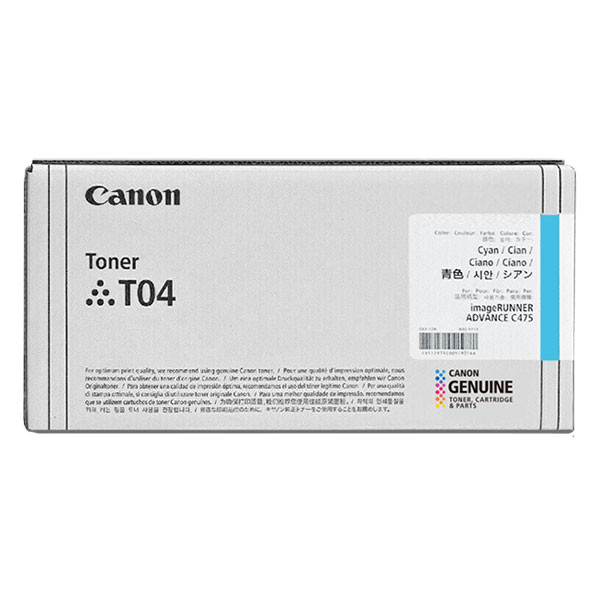 Canon T04 toner cian (original) 2979C001 017520 - 1
