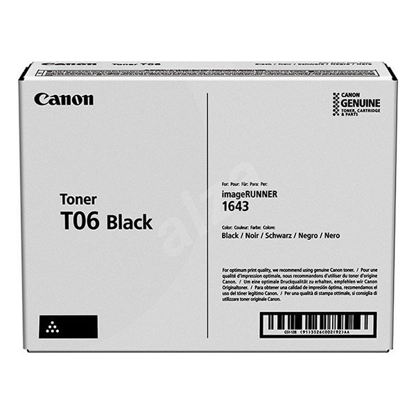Canon T06 toner negro (original) 3526C002 017536 - 1
