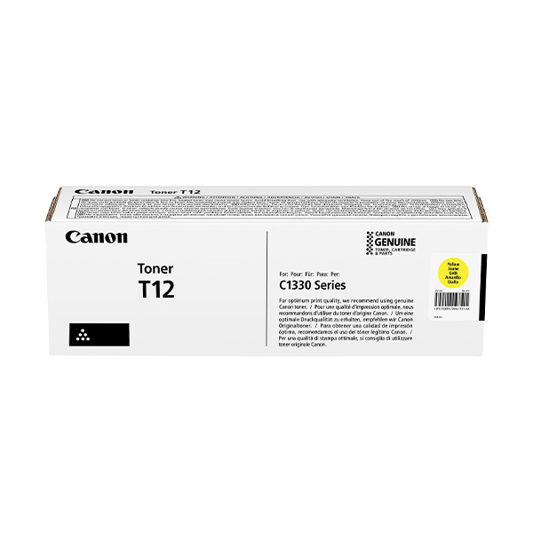 Canon T12 toner amarillo (original) 5095C006 095012 - 1