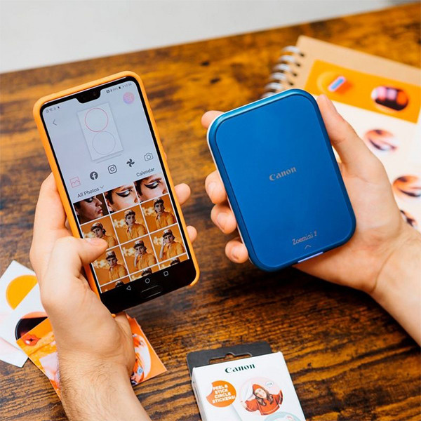 Canon Zoemini 2 Impresora fotográfica móvil azul marino 819232 - 4