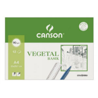 Canson papel vegetal A4 | 90 g (12 hojas) 425204