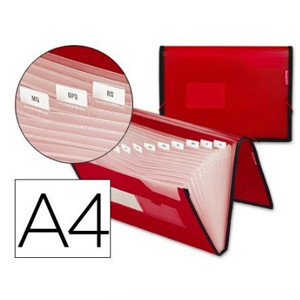 Carpeta clasificadora A4 con 13 separadores - Surtido de colores EKRSEF-17R 425083 - 1