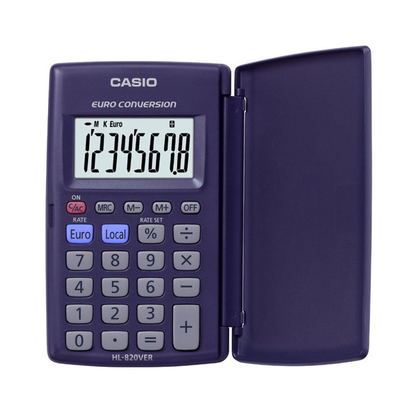 Casio HL-820VER calculadora de bolsillo HL-820VER 056015 - 1