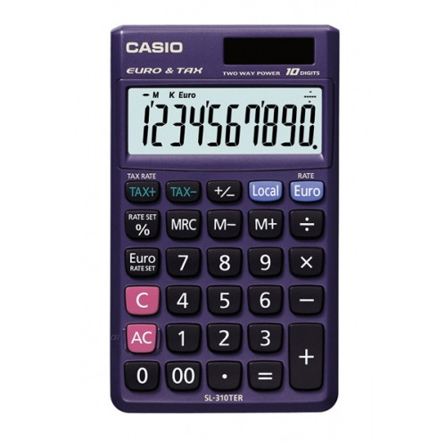 Casio SL-310TER calculadora de bolsillo SL310TER 056007 - 1