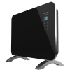 Cecotec 6670 Crystal Connection calefactor eléctrico 1000W (negro) 427629 - 1