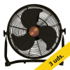 Pack 3 unidades Cecotec EnergySilence 3000 Pro Ventilador Industrial Negro 90W 426956 - 1
