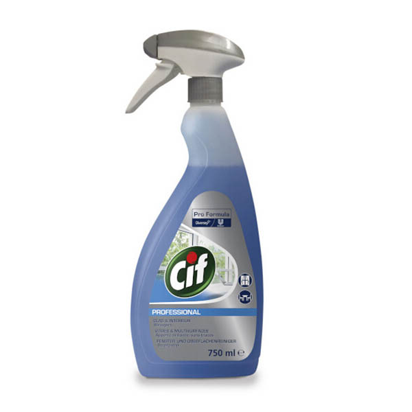 Cif Limpiador de cristales e interiores Pro Formula (750 ml) SCI00155 - 1