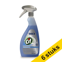Pack 6 unds - Cif Limpiador Cristales e Interiores Pro Formula 750 ml