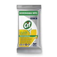 Cif Toallitas limpiadoras biodegradables Pro Formula (100 unidades) SCI00161