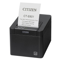 Citizen CT-E601 impresora de recibos negra con Bluetooth 837209