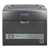 Citizen CT-S310II impresora de recibos negra con Ethernet 837200