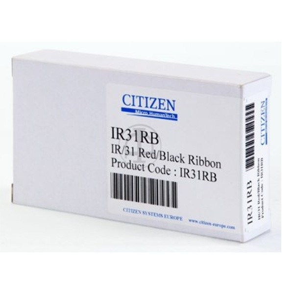 Citizen IR-31RB cinta entintada negra-roja (original) IR31RB 066002 - 1