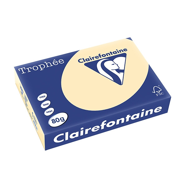 Clairefontaine gemas Papel de colores 80 gramos A4 (500 hojas) 250049 - 1