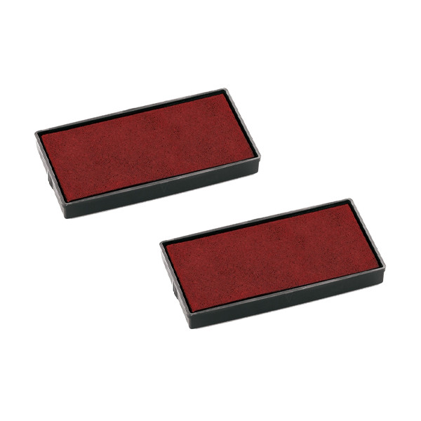 Colop E/40 Almohadillas de recambio rojas para sellos automáticos | 2 unidades 229262 - 1