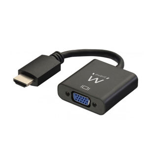 Conector HDMI Ewent Video 0.2m -VGA 3.5 EW9864 361120 - 1