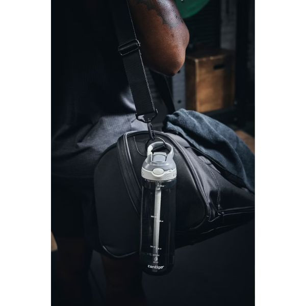 Contigo Ashland Autospout Botella reutilizable de Tritan con pajita abatible de 720 ml gris 423474 - 5