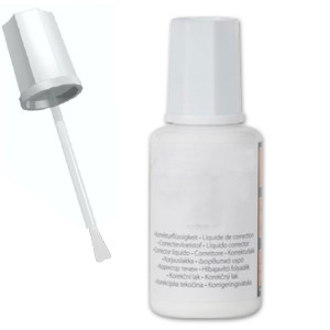 Corrector líquido en frasco con pincel (20ml)  246132 - 1