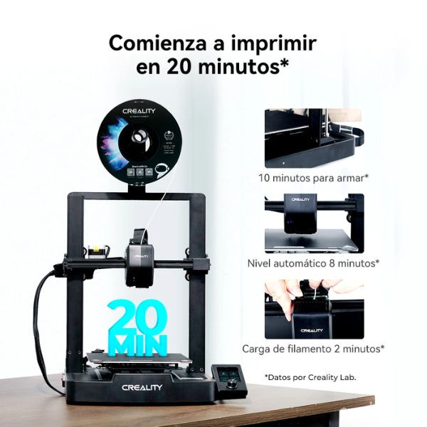 Creality Ender-3 V3 SE impresora 3D FDM con nivelación automática DKI00192 - 4