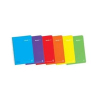 Cuaderno Enri Plus con espiral, tamaño 1/4, liso - 80 hojas, 90 g - Cubierta de plástico - Colores surtidos 427544 - 1
