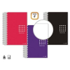 Cuaderno Golden Spiral-binding, 4.º grado, 80 hojas, 60 g, liso - Márgenes resaltados - Tapa blanda - Colores surtidos 427545 - 1