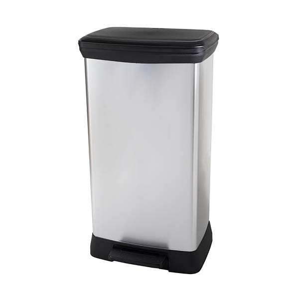 Curver Decobin Papelera rectangular (50 litros) 243885 - 1