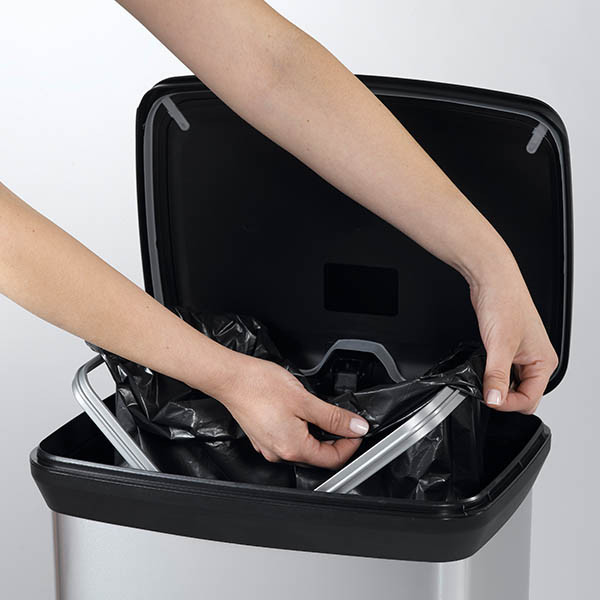 Curver Decobin Papelera rectangular (50 litros) 243885 - 3