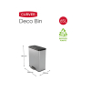 Curver Decobin Papelera rectangular (65 litros) 243886 - 2