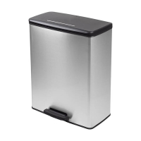 Curver Decobin Papelera rectangular duo (26+26 litros) 243887