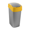 Curver Flip Bin Contenedor de reciclaje amarillo (45 litros) 243890 - 1